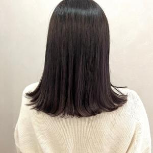 【&ONE 自由が丘】切りっぱなし×ラベンダー系カラー - &ONE掲載