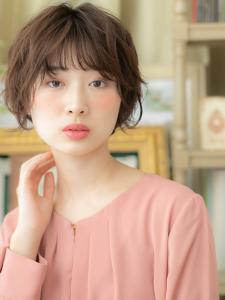 くすみカラーくせ毛風前下がりマッシュボブ　ミニボブ - COVER HAIR & SPA bliss 浦和西口店【カバー ヘア アンド スパ ブリス】掲載