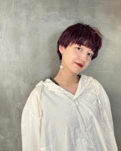 大人かわいいショート×レッドカラー×ローライト - COLETTE 【コレット】掲載