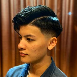 バッカーナ風フェードパーマ - ヘアーモードキクチ 銀座店掲載