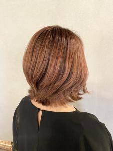 グレイカラーハイライトピンクベージュ - Pompadour掲載