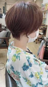 【ピンクベージュショート】 - gift hair salon掲載