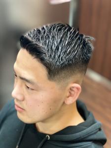 スキンフェードハードパートスタイル - ヒロ銀座ヘアーサロン 浜松町大門店掲載