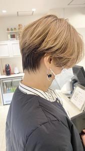 大人カッコいい20代30代40代ショート前下がり☆ - La Sente 宝塚掲載