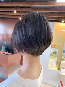 ひし型/丸み/小顔/グラデーション/ショート/20代30代 - QUALIS 上福岡店掲載