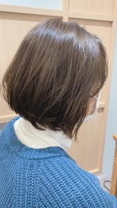 前下がりボブ - 半個室型美容室 Sourire 香椎店掲載