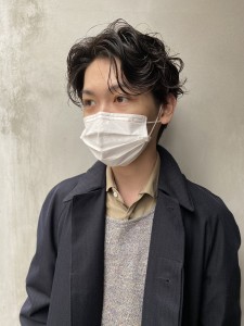 メンズの毛流れパーマ - Anti Ours掲載