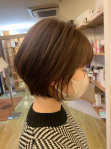 ショートボブ×ラベンダーベージュ - PETZ na掲載