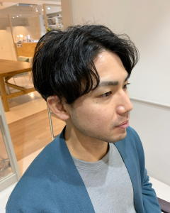 ソフトセンターパート大人パーマ　 - 【シェアサロン】stylist hiro掲載
