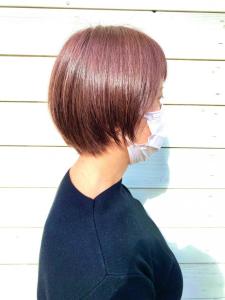 マッシュショート×ラベージュ - terrace hair & botanical掲載