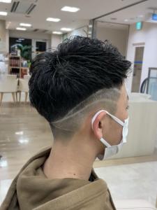 カット　ライン剃り込み - KENJE 平塚LUSCA Smart Salon掲載