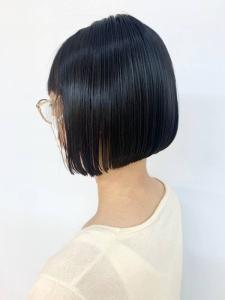 20代30代40代/ストレートボブ/黒髪/前下がり/小顔/ - QUALIS 上福岡店掲載