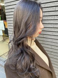 透明感抜群　アッシュグレー - marju銀座掲載