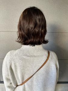【オリーブベージュ＋ボブパーマ?】 - 半個室型美容室 Sourire 春日千歳町店掲載