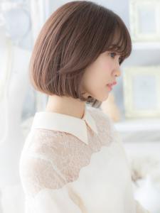 大人ハイライトぷつっとボブナチュラルモードラベンダーベージュ - mod's hair【モッズヘア】越谷/越谷西口店掲載