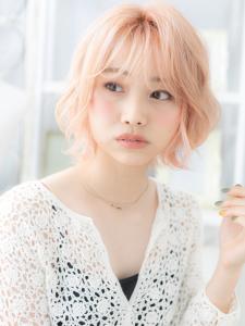 外国人風ハイライトこっくりピンクベージュ　シースルー前髪 - mod's hair【モッズヘア】越谷/越谷西口店掲載