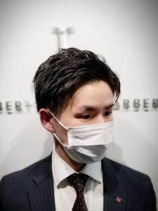 【ビジネスマンにも人気】アップバンクツーブロックスタイル - 【シェアサロン】 LIBERTY SHARE BARBER 銀座掲載