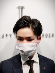【ビジネスマンにも人気】アップバンクツーブロックスタイル - 【シェアサロン】 LIBERTY SHARE BARBER 銀座掲載