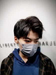 【ビジネスマンにも人気】アップバンクツーブロックスタイル - 【シェアサロン】 LIBERTY SHARE BARBER 銀座掲載