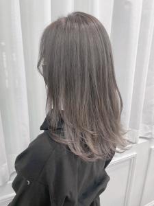 アッシュグレー/バレイヤージュ/グラデーション/ブリーチ - ブリーチ&トリートメント&ショート HETTU 仙台駅前店掲載