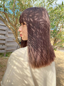 【CHESTER】ピンクベージュ×ストレートhair - 髪質改善 SEPT. 天神大名掲載