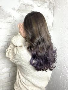 ラベンダーグラデーション10代20代11000円 - prize Iris 池袋【プライズ アイリス】池袋駅東口店掲載