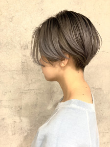【ふじみ野 上福岡】ショート×オリーブベージュカラー - Blossom hair care & design 上福岡掲載