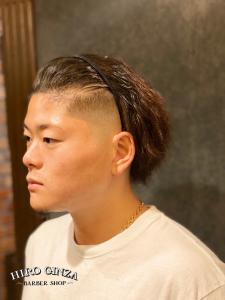 カチューシャアレンジフェード - HIRO GINZA BARBER SHOP 横浜掲載