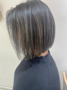切りっぱなしボブコントラストハイライト - marju銀座掲載