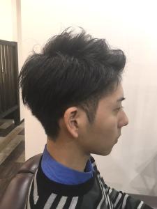 ビジネス七三アップバングスタイル - 【シェアサロン】stylist hiro掲載