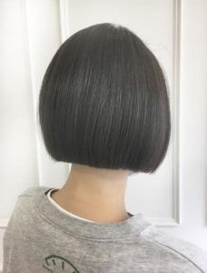 切りっぱなしボブ - Hair studio Olive 心斎橋店掲載
