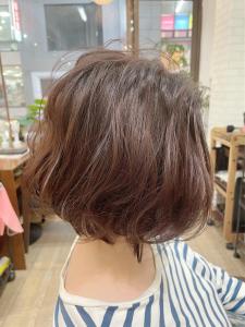 前下がりボブ×巻きアレンジ - gift hair salon掲載