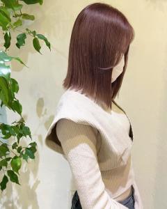 ～大人女性のピンクラベンダーカラー～ - 福岡 オーガニックカラー miroa掲載