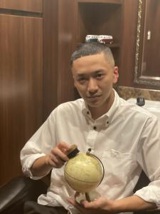 ボウズフェード/バズフェード／短髪の極み/イージーパーマ - HIRO GINZA BARBERSHOP 飯田橋神楽坂店掲載