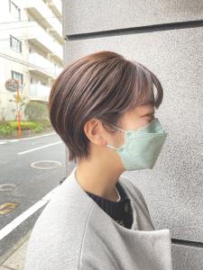 ★ショート×アッシュグレー - 半個室型美容室 Sourire 春日店掲載