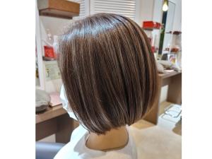 ボブ/ハイライト - Loop ループヘアーサロン＆コミュニティー 白井駅前美容室掲載