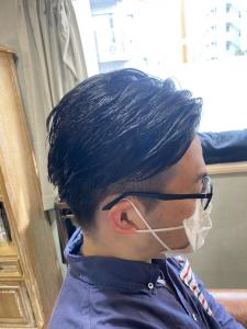 ツーブロックオールバックスタイル - 半個室型美容室 Sourire 春日千歳町店掲載