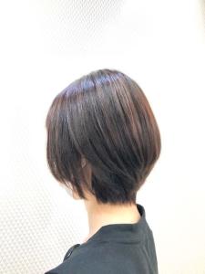 グラデーション/ショートボブ/小顔/20代30代40代/丸み - QUALIS 上福岡店掲載