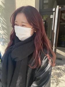 ワインレッド/韓国ヘア/20代 - fleur  by safari掲載