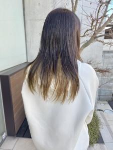 白髪染めからのインナーカラー - EMU international 春日部本店掲載