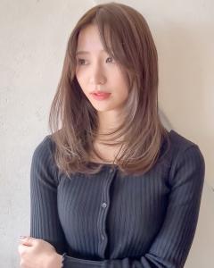 20代・30代_顔まわりレイヤーミディアム - AUBE HAIR arch by EEM【赤羽店】掲載