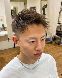 横浜メンズヘアカラージェットモヒカンアップバング登坂広臣ヘア - ＣＲＥＡ能見台掲載