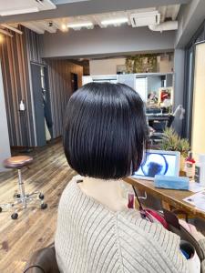 プツッとボブ・恵比寿・大人女性・黒髪ボブ - hair＆make egerie掲載