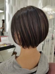 耳掛け/マッシュショート/丸み/小顔/グラデーション/アッシ - QUALIS 上福岡店掲載
