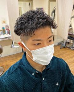 メンズパーマ横浜プードルパーマスパイラルフェード宮城リョータ - ＣＲＥＡ能見台掲載