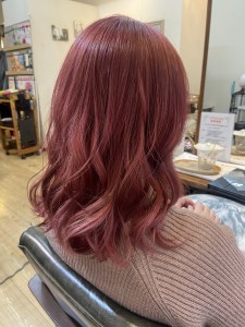 チェリーピンクカラー - gift hair salon掲載