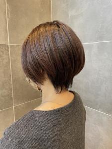 美シルエットショート - 半個室型美容室 Sourire 荒戸店掲載