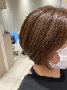 白髪ぼかしハイライト - Neivs Hair 香椎照葉店掲載