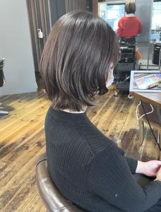 ラベンダーカラー・インナー・丸みミディアムウルフ - hair＆make egerie掲載