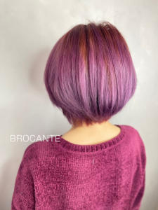 Wカラー ラベンダー purple 派手髪 韓国 マッシュ - BROCANTE LUXBEブロカントラックスビー立川北口店掲載